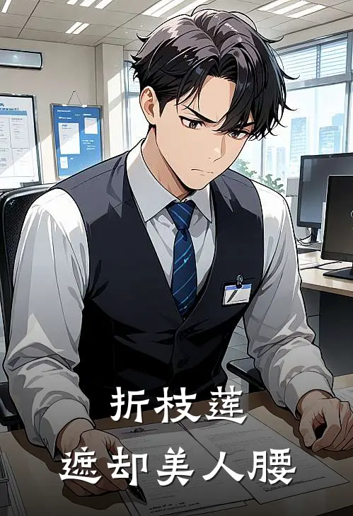 折枝莲，遮却美人腰