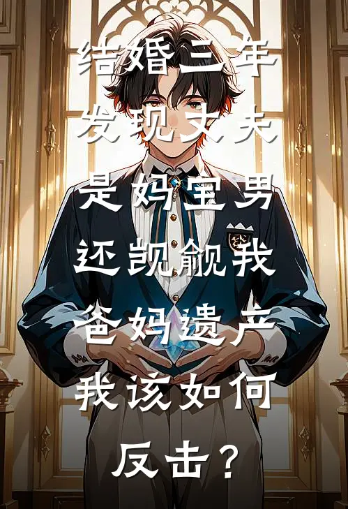 结婚三年发现丈夫是妈宝男，还觊觎我爸妈遗产，我该如何反击？