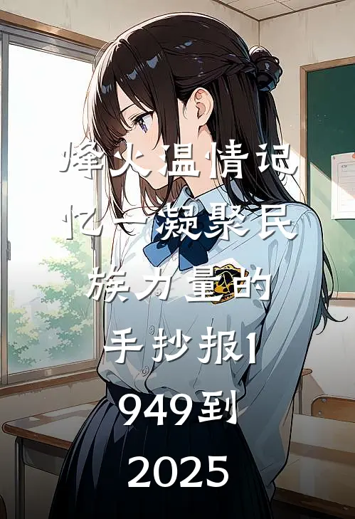 烽火温情记忆一凝聚民族力量的手抄报1949到2025