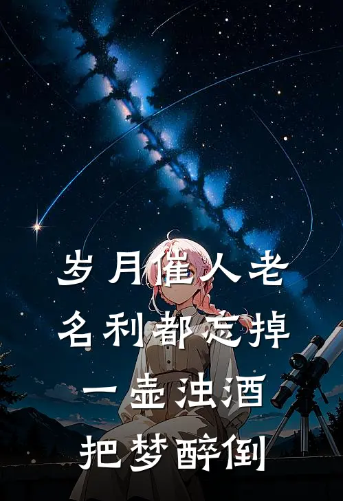 岁月催人老,名利都忘掉,一壶浊酒把梦醉倒