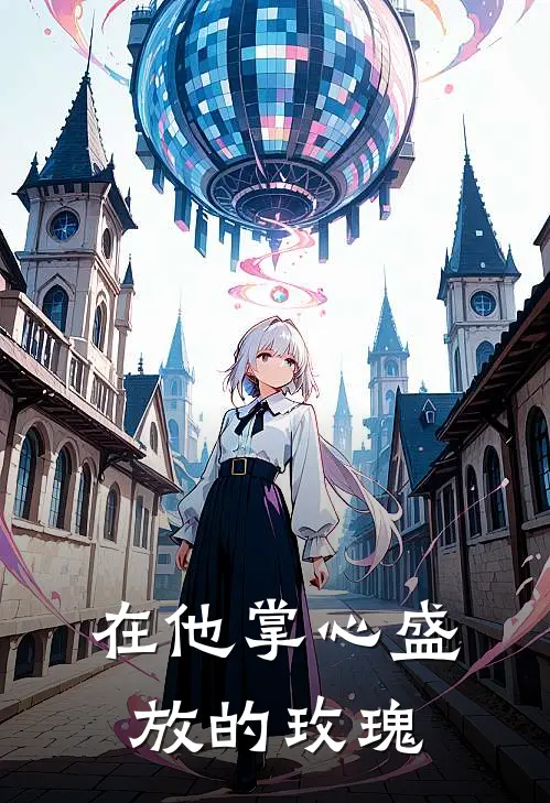 在他掌心盛放的玫瑰