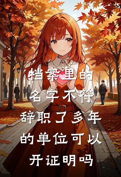 档案里的名字不符,辞职了多年的单位可以开证明吗