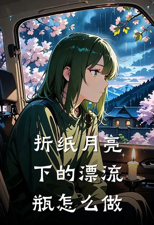 折纸月亮下的漂流瓶怎么做